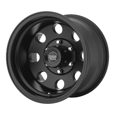 15x8 American Racing AR172 BAJA Satin Black Wheel 5x4.5 (-19mm)