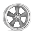 thumbnail image 1 of 15x8 American Racing VN205 TORQ THRUST II Gray Wheel 5x4.75 (8mm), 1 of 2