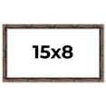 thumbnail image 1 of 15x8 Frame Brown Bamboo with Dark Coffee/Walnut Finish | Solid Wood Picture Frame Width 0.75 Inches, 1 of 8