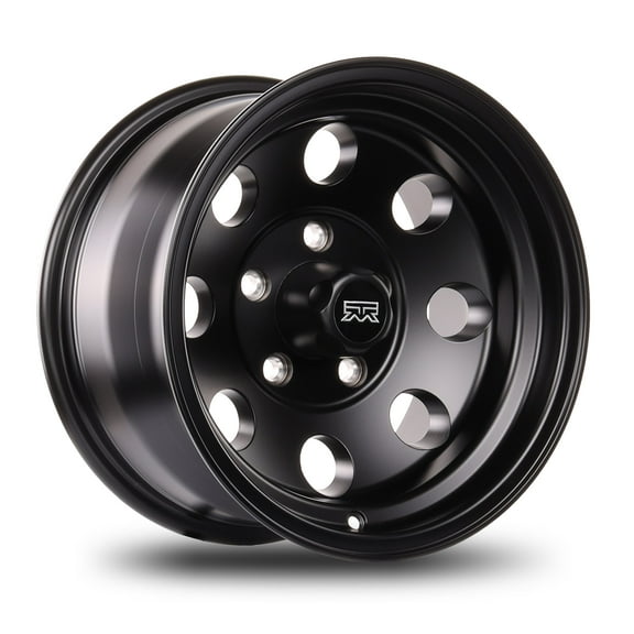 15x8 Mudder Trucker MT614 Diesel Satin Black 5x127 5x5 ET-19 wheel rim