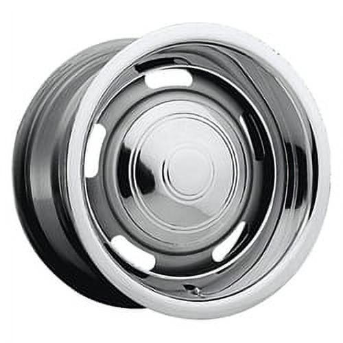 15x8 Pacer 144S Silver Rallye Silver Wheel 5x4.5 (-6mm) Fits select: 1992-1997 MERCURY GRAND MARQUIS, 1984-1989 CHRYSLER FIFTH AVENUE