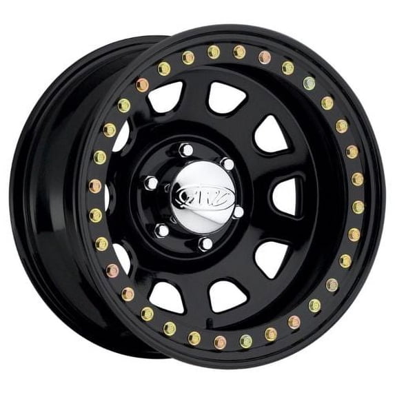 15x8 Raceline RT51 Daytona Beadlock Gloss Black Wheel 5x5.5 (-19mm)