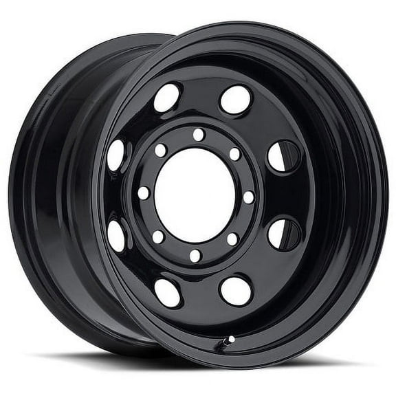15x8 Vision HD 85H Soft 8 Gloss Black Wheel 5x4.5 (-29mm) CAPS SEPARATE