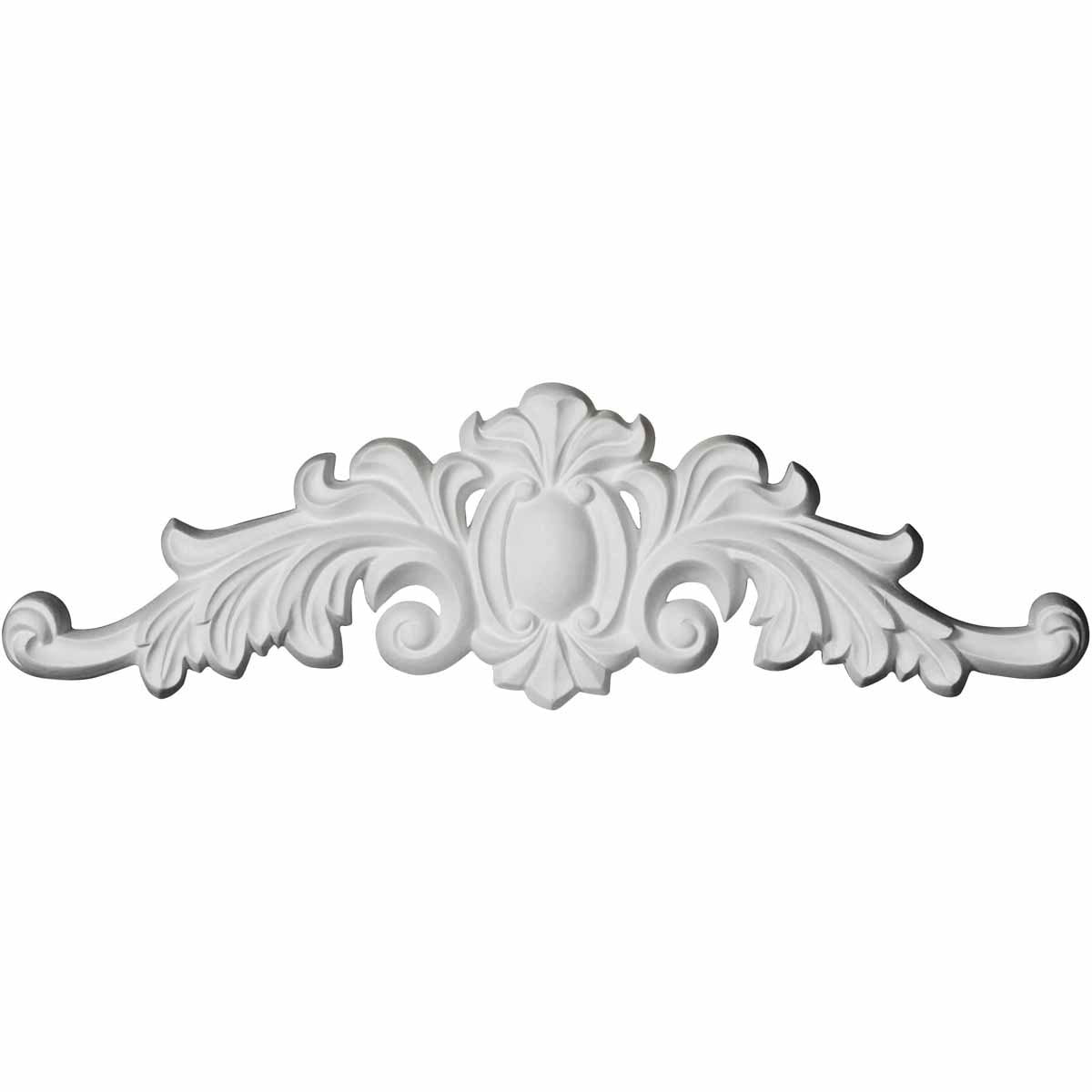 Cole White Primed Urethane Architectural Onlay Scroll