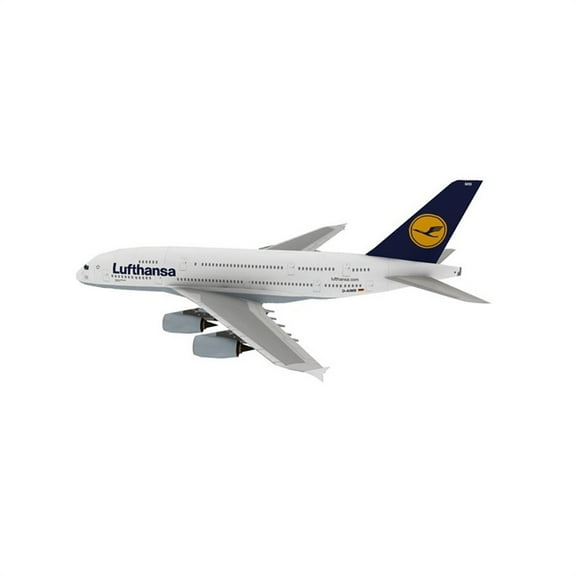 16*10*9CM A380 German Lufthansa Airbus Civil Airliner Model 16cm Simulation Aircraft Model Aviation Model