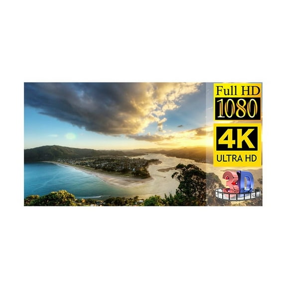 16:10 Projector Screen 120inch 4K HD Foldable Portable Projection Movies For Home Theater Outdoor Indoor ,Sharper and Brighter