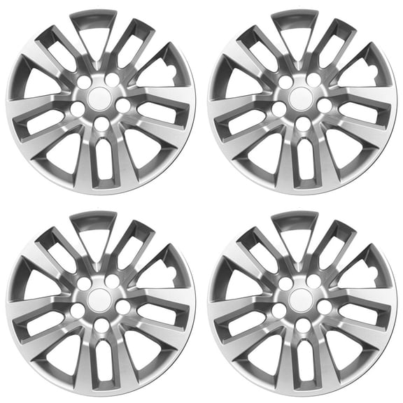 16" 10 Spoke Silver Wheel Cover Hubcaps for 2013-2018 Nissan Altima