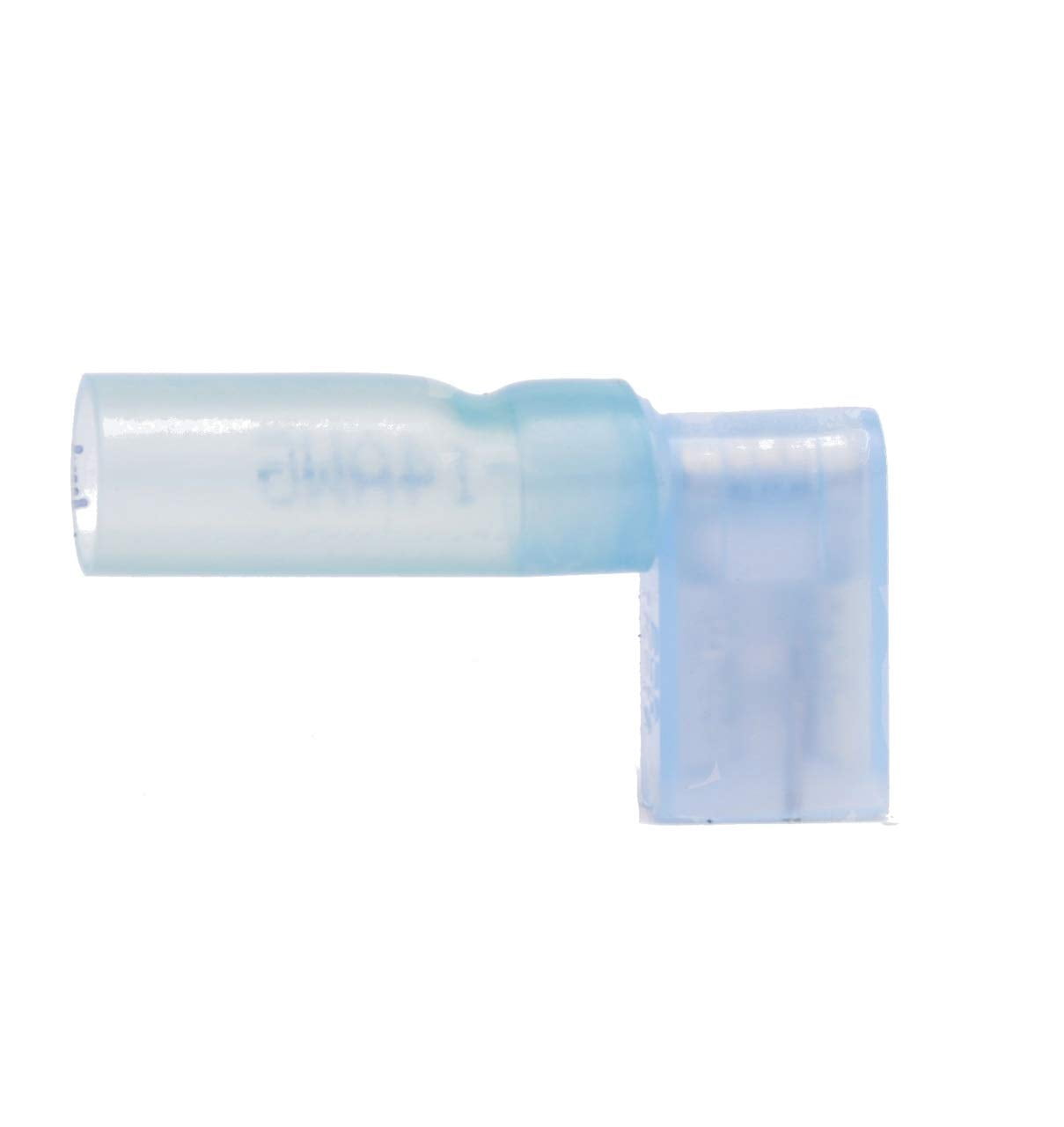 16-14 AWG Heat Shrink Flag .250 Female Quick Connect (100/Pkg.)