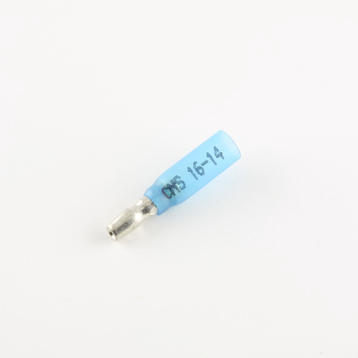 16-14 Ga. 0.156" Dia. Male Heat-Shrink Bullet Terminals - (pack of 25)