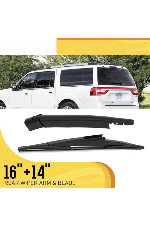 16"+14" Rear Windshield Wiper Arm & Blade Set Compatible With Ford Expedition 2009-2017