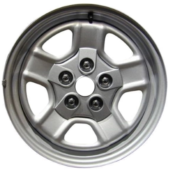 16" 16x6.5" Reconditioned OEM Silver Steel Wheel Rim for 2007-2017 Jeep Patriot