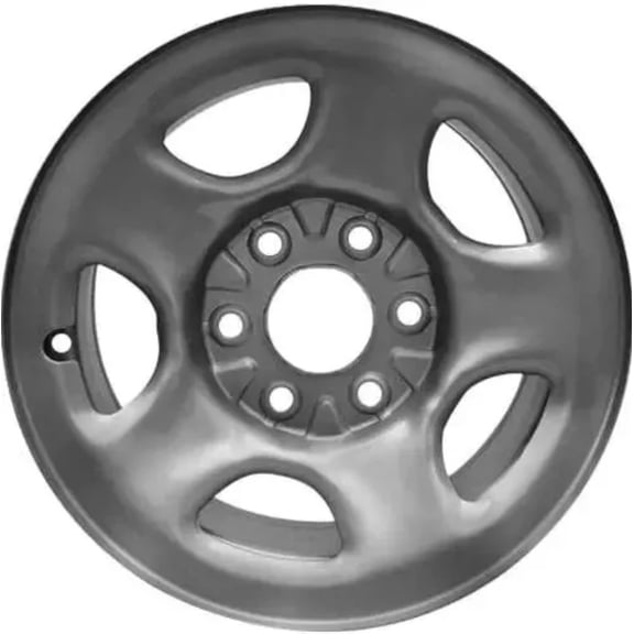 16" 16x6.5" Reconditioned OEM Silver Steel Wheel Rim for 1999-2006 Silverado Sierra 1500 GMC Sierra 1500