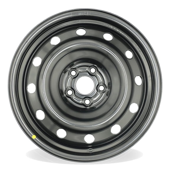 16" 16x6.5 Single 5x100mm Black Steel Wheel For Toyota Corolla Matrix 2009-2019 OEM Design Replacement Rim