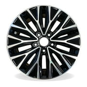 16 16x6.5 Single Machined Black Alloy Wheel For VOLKSWAGEN JETTA 2019-2021 OEM Design Replacement Rim