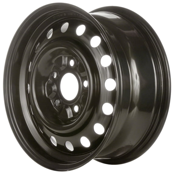16" 16x7" Reconditioned OEM Black Steel Wheel Rim for 1999-2004 Jeep Grand Cherokee