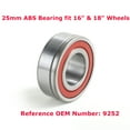 thumbnail image 1 of 16" 18" ABS Wheels 25mm ABS Bearing for Harley-Davidson Replacement OEM# 9252, 1 of 5