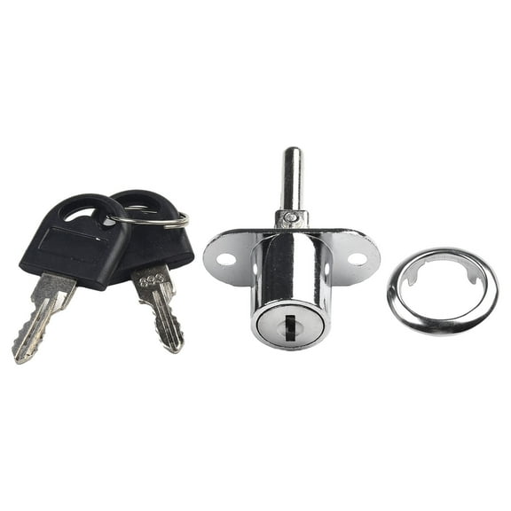 16/19mm Furniture Desk Draw Pedestal Lock office Home Filing Cabinet Lock 2 Keys