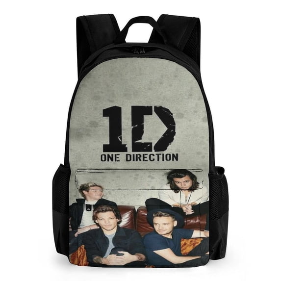 16.1in One Music Direc-,Ti0n Backpack with Pocket Cartoon Backpack ...