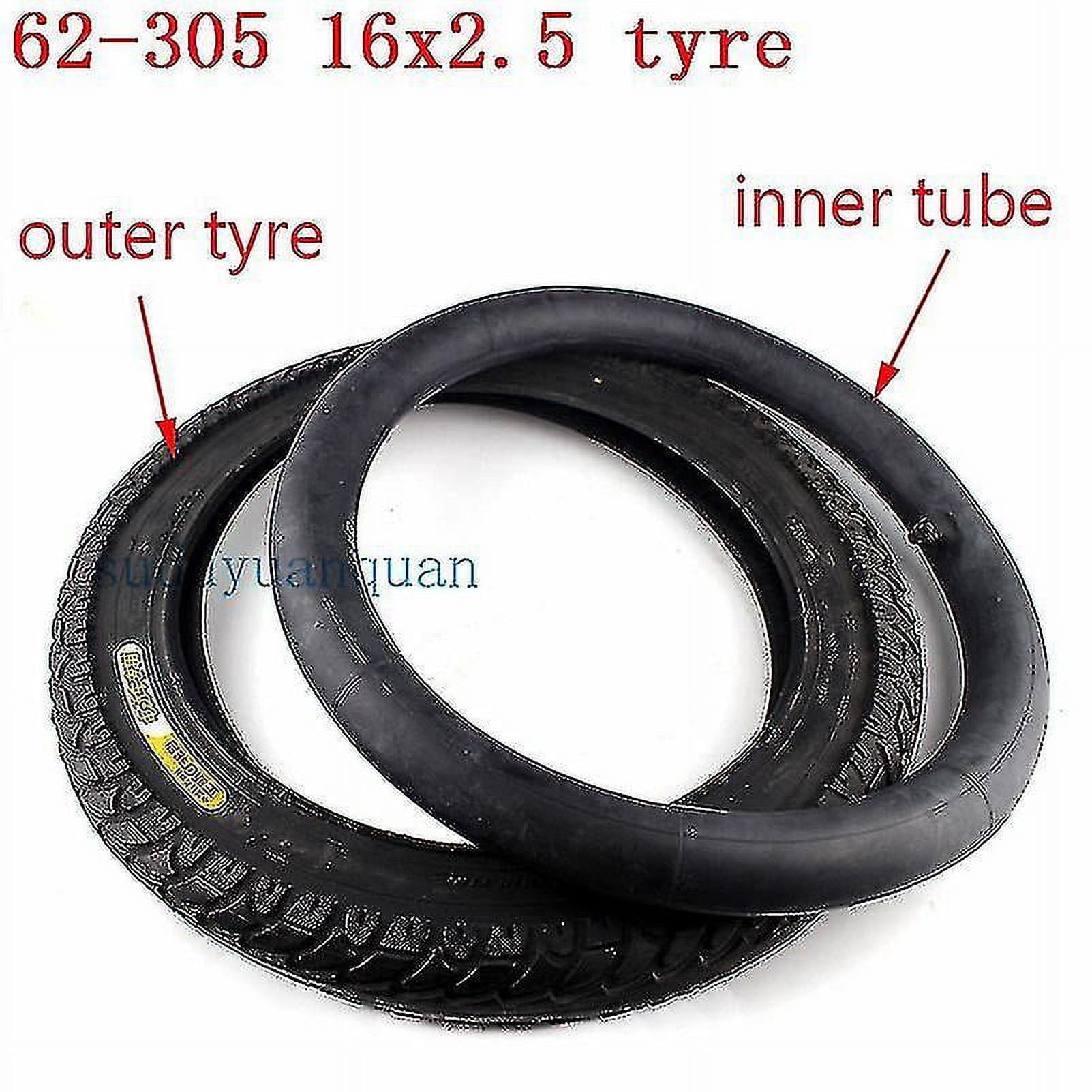 16*2.50 Tyre 16x2.50 64 305 Tire And Inner Tube Fit Electric Bikes Kids Bikes Small Bmx And Scooters