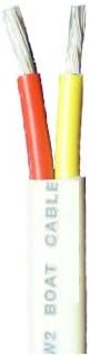 16/2 AWG Duplex Tinned Marine Wire, Red/Yellow 100 Feet - Walmart.com