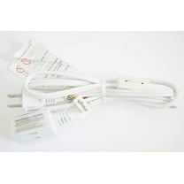 16/2 Household Extension Cord with Thumb Wheel On/Off Switch White