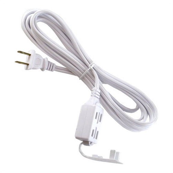 16/2 X 12' White Zip Cord