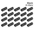 thumbnail image 1 of 16/20pcs Firm Convenient Self-adhesive Desktop Tidy Buckle Line Organizer Wire Management Data Line Fixer Holder Cable Clip Cable Clamp BLACK M, 1 of 8