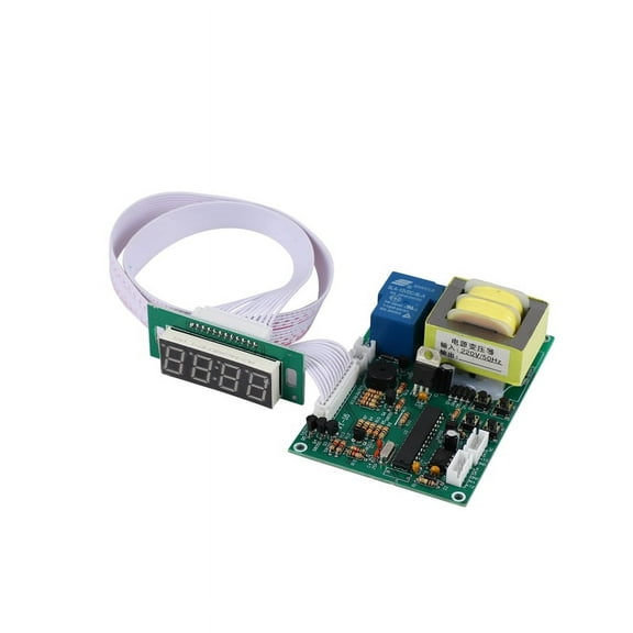 -16 220V Arcade Coin Operated Timer Board Timer Control Board Power Supply For Coin Acceptor Coin Operated,1 * control panel 1 * wire,Green