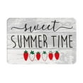 16"×24" Hello Summer Sweet Summer Time Strawberry NonSlip