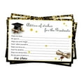 thumbnail image 1 of 16/24Pcs Graduation Advice Cards 6x4Inch Graduate Wishes Card for Decoration, 1 of 8