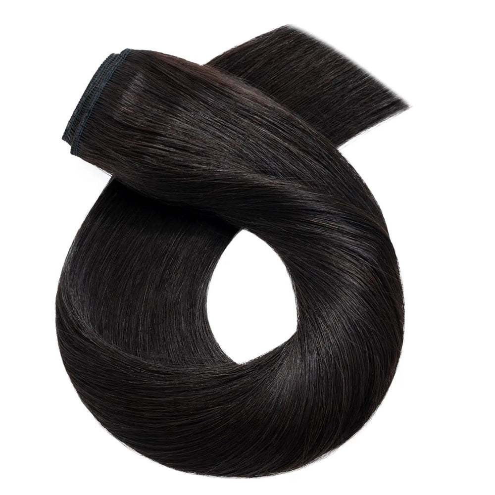 16-26 Inch Clip In Human Hair Extensions One Piece with 5 Clips ...