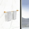 thumbnail image 1 of 16-27 Inches Adjustable Expandable Wall Mounted Towel Bar Brushed Gold, 1 of 5