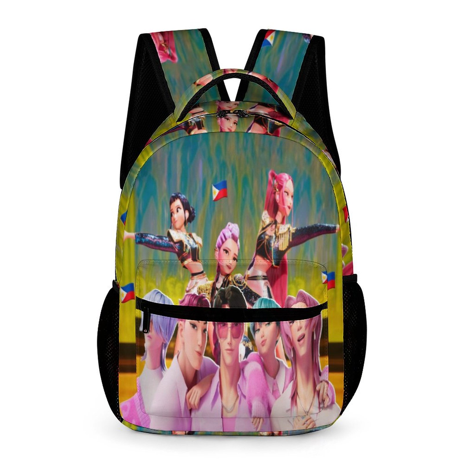 16.2IN Kpo-p Demon Hun-ter Travel Backpack Casual Laptop Backpack ...