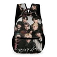 thumbnail image 1 of 16.2In SKZ Stray Korea Ki Backpack with Front Pocket Cartoon Backpacks Travel Laptop Daypack Bags For Men Women, 1 of 8