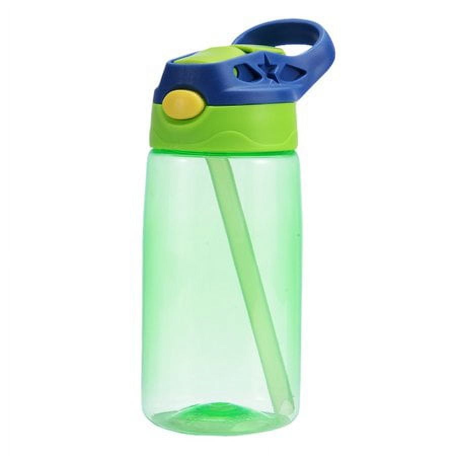 Pop Straw Water Bottle - 480ml Drinking Bottle for Kids – TheToddly
