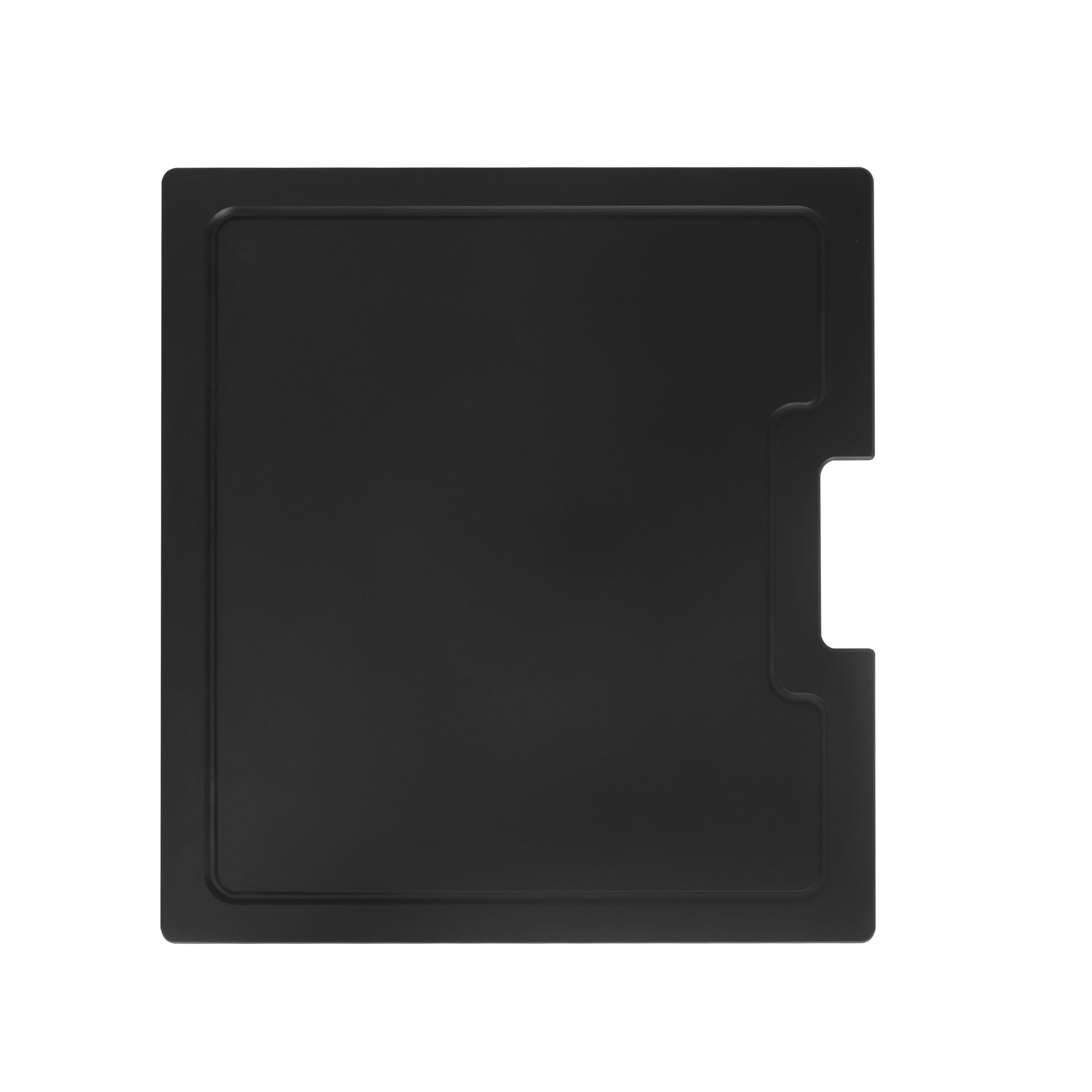 Stylish 16-3/4" Black Wood Fiber Workstation Cutting Board A-930