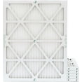 thumbnail image 1 of 16 3/8 x 21 1/2 x 1 Carrier Replacement MERV 10 Pleated Air Filters by Glasfloss. Box of 6, 1 of 4
