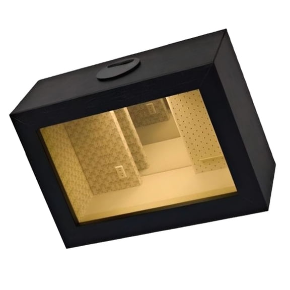 16.3 x 9 cm Electronic Picture Frame with Compact Desktop Size an Black Decorative Digital Photo Frame for Desk Display