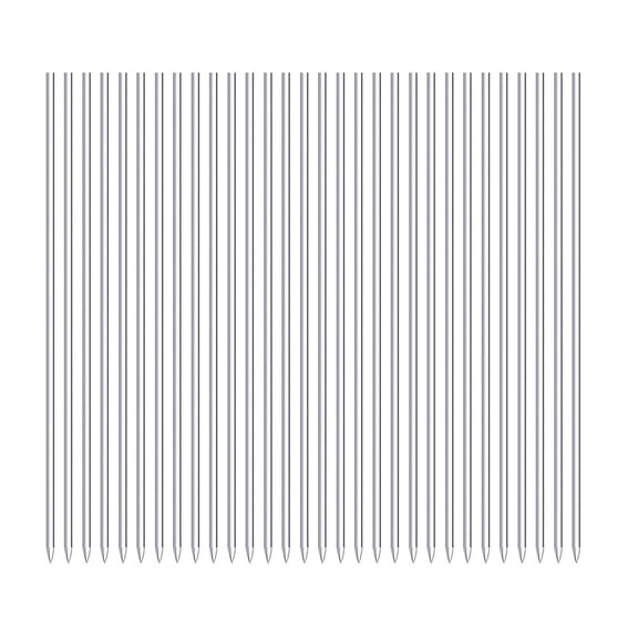 16/30Pieces Plant Stakes Garden Sticks Acrylic Transparent Stakes Clear Plant Stakes for Supporting Stems