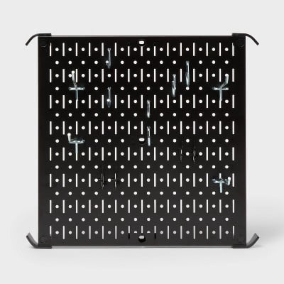 16" Square Metal Pegboard - Brightroom™: Wall & Garage Storage ...