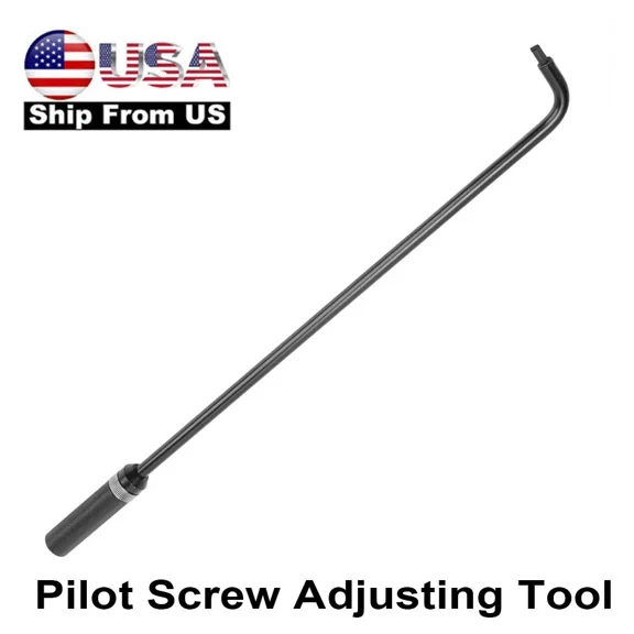 16.34in Carburetor Pilot Screw Adjusting Tool 110 Angled Head for ATV UTV