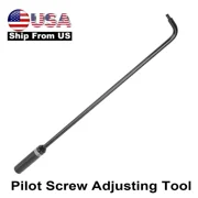 16.34in Carburetor Pilot Screw Adjusting Tool 110  Angled Head for ATV UTV