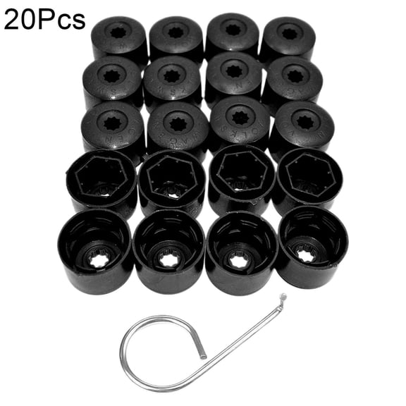 16+4 17MM Wheel Lug Nut Bolt Covers Caps For VW Golf Passat Jetta 2022 A3Y8