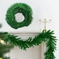 thumbnail image 1 of 16.4 FT Garland Christmas Decorations for Tree, Artificial Xmas Greenery Tinsel Stems Soft Plastic Twist Wreath Decor for Tree Stairs Railing Front Door Mantle Fireplace Indoor Party Holiday, 1 of 5