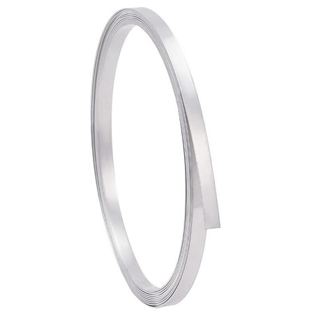 16.4 FT x 0.4 Inch Aluminium Flashing High Purity Aluminium Foil 1060 Grade 1mm Sheet Metal 1 Roll Raw