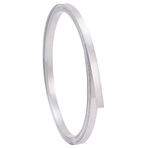 16.4 FT x 0.4 Inch Aluminium Flashing High Purity Aluminium Foil 1060 Grade 1mm Sheet Metal 1 Roll Raw