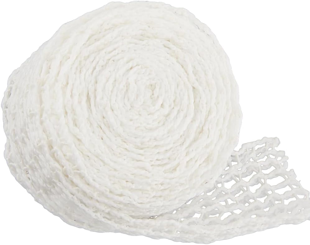 16.4 Feet Meat Drying Net Food Netting Roll Cotton Whtie Elastic Twine ...