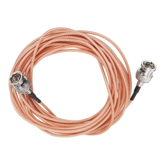 16.4FT 3G-SDI Cable, BNC Male to Male HD-SDI Cable 75 Ohm RG179 Coaxial Video Jumper Video Camera Wire for Camera Surveillance CCTV Monitor Broadcast System, Orange