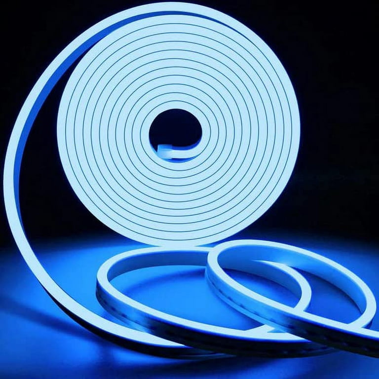 Led Neon Rope Light 12V LED Strip Lights Waterproof Silicone Rope Light for  Indoor Outdoor Decoration