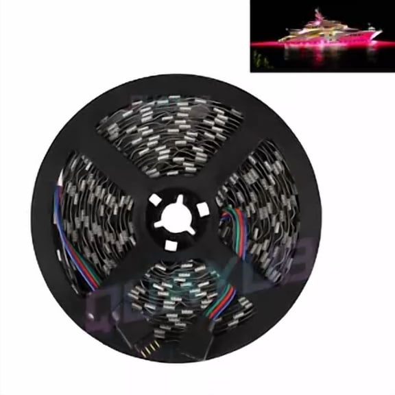 16.4Ft Rgb Flexible 300Led Strip Light Remote Fairy Lights Room Tv Party Bar Red